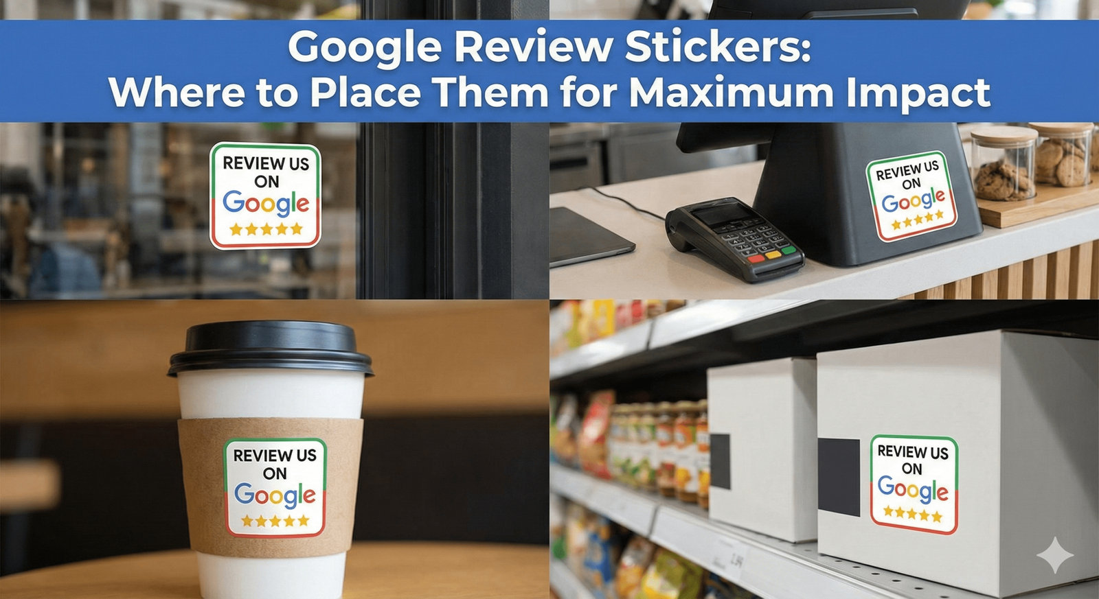 Google Review Stickers